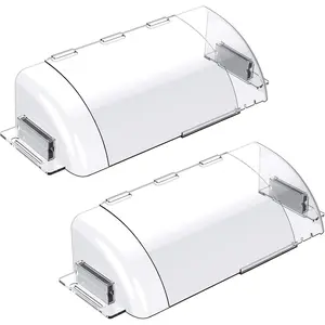 Air Vent Deflectors 2-Pack Set of Super   Heat-Resistant, Floor Vent Deflectors Easily Adjustable from 8 to 14 Inches,Vent Deflectors for Vents/Walls/Ceilings/Floors