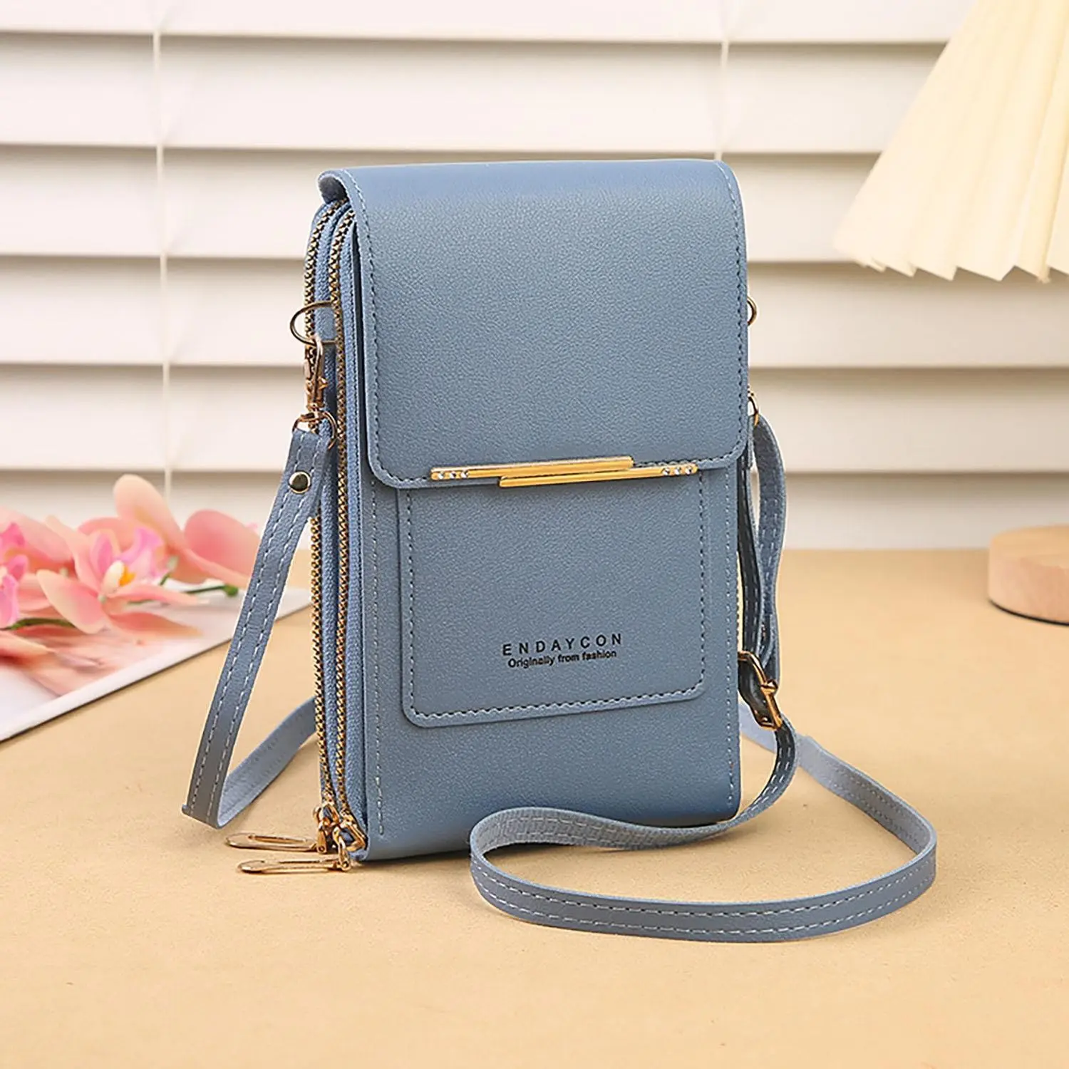 Touchscreen Phone Bag for Women, Small Crossbody Cute Phone Pouch, Fashion Keychain Bag, Stylish and Practical Accessory