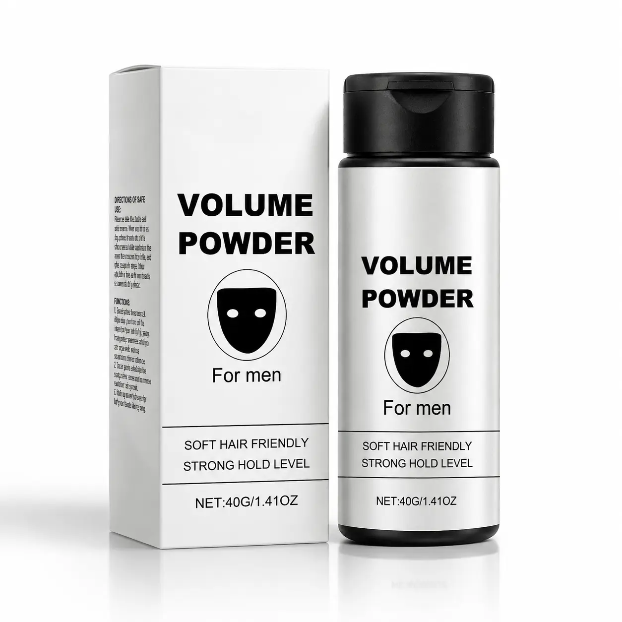 Texture Powder for Men - Instantly Adds Texture & Volume with Strong Hold, Gentle Cleansing