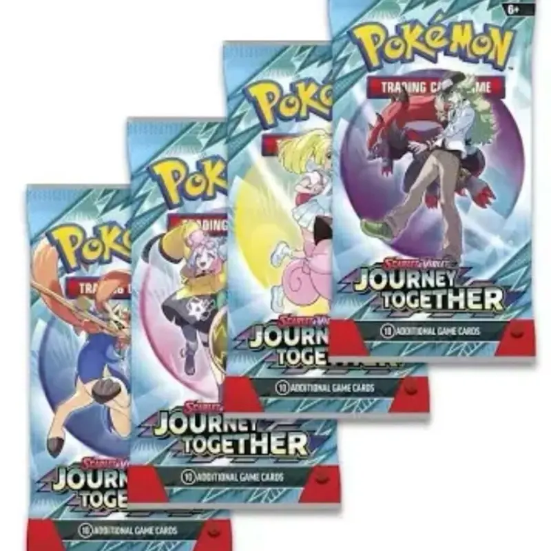 journey together booster box chase cards Pack x 5 (LIVE)  AllPokeTCG Pokemon TCG Journey Together Booster