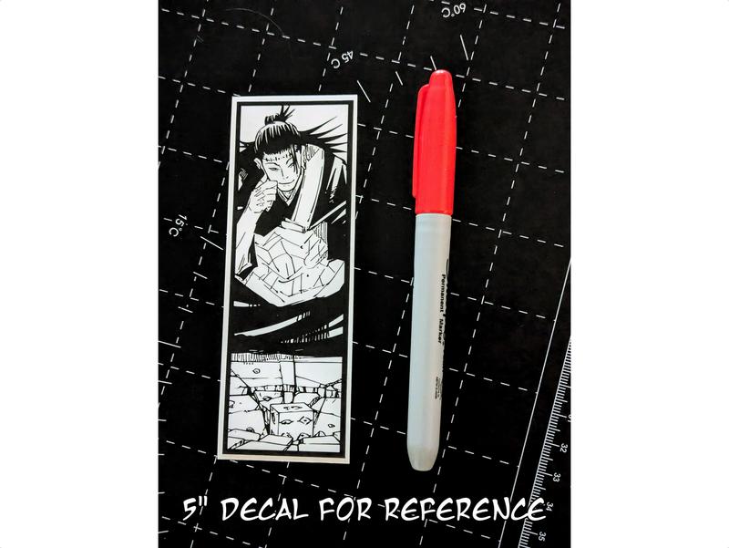 Obito Vinyl Sticker Pack - Handmade JDM Slapper Sticker for Waterproof Window, Laptop, Kindle, and Water Bottle