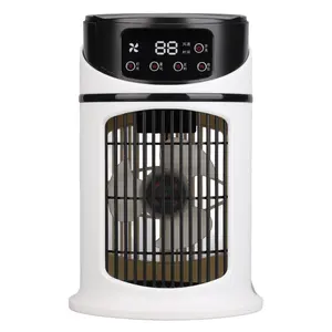 Portable Mini Air Conditioner Mobile Multifunction Air Cooler Fan Water Cooling Fan for Office Home