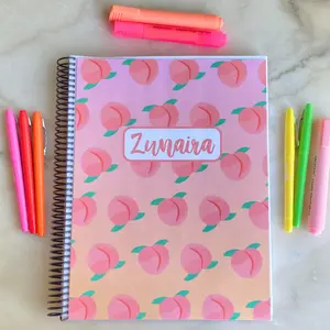 Homeschool Planner 2025 - 2026 with 9 Customizable Subjects and Name Personalization