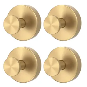 4 creative hooks Units Suction Cup Hooks christmas gift Bathroom Accessories home essentials for Shower Bathroom Kitchen, Wood Door, Glass Door, Mirror, Tile – Loofah, Towel, Coat, Bath Robe Hook Holder for Hanging up to 15 lbs with Waterproof