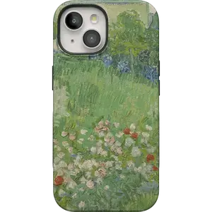 Casely iPhone 15 Case | Van Gogh Museum | Vincent's Admired Garden | Bold Protective Design | Compatible with MagSafe