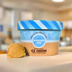 Peanut Butter Goat Milk Ice Cream Mix for Dogs