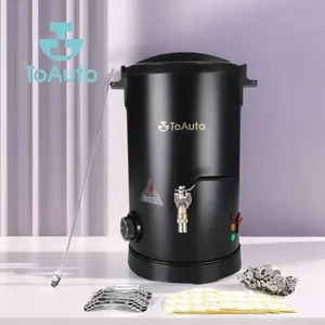 ToAuto Wax Melting 5L Furnace for DIY Hobbyists Home Decor Wax Melter Pot with Faster Pour Spout Temperature Controller No Cloggy Easy Clean Up Body Care Hair Removal Tools and Gadgets for Him Outdoorfun