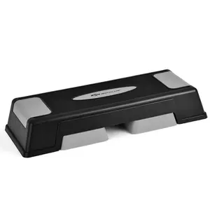 Aerobic Stepper Set Platform Adjustable Height 3 Levels Non-Slip Step for Workout Exercise Stable Durable PP Material Lightweight 6lbs