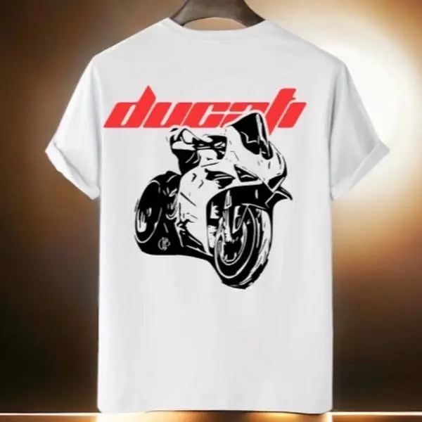 Ducati Superbike  T shirt Unisex Stylish Tee Breathable Casual Cotton