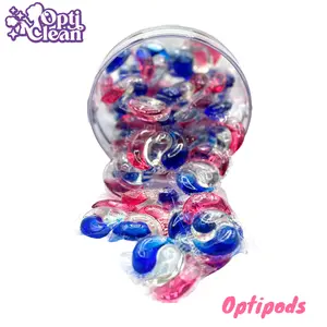 Optipods Laundry Detergent pods for long lasting ssent with 8x the cleaning power!