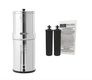 Big Berkey Water Filter System 2.25 Gallons (8.5 L) with Accessories