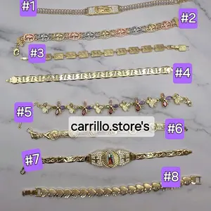 BRACELETS fashion style price for each beautiful style GOLD-PLATED fancy designs pick yours