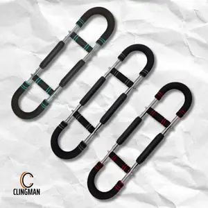 Clingman Crush Bundle (60/90/110lbs) | Full Set Chest, Arm & Back Twister Trainers | Adjustable Upper Body Resistance Kit