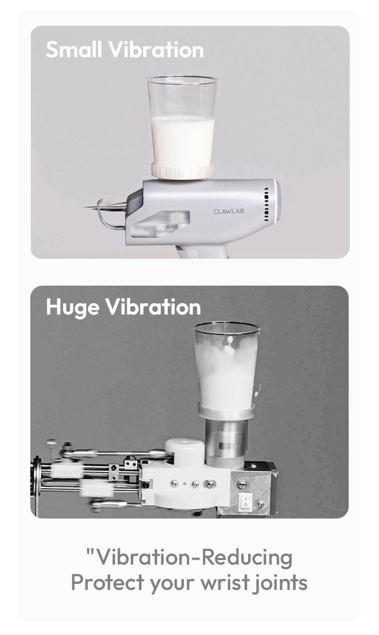 Clawlab H1 Tufting Kit — All in One Rug Tufting Machine, Beginner Kit, Starter Kit with 550g Ultra-Light Machine, Quiet Motor DIY Rug Tufting for Home Lightweight Electric Rug Beginner Machine for Starter, No-Nail Frame, Yarn & Cloth | DIY Home Decor