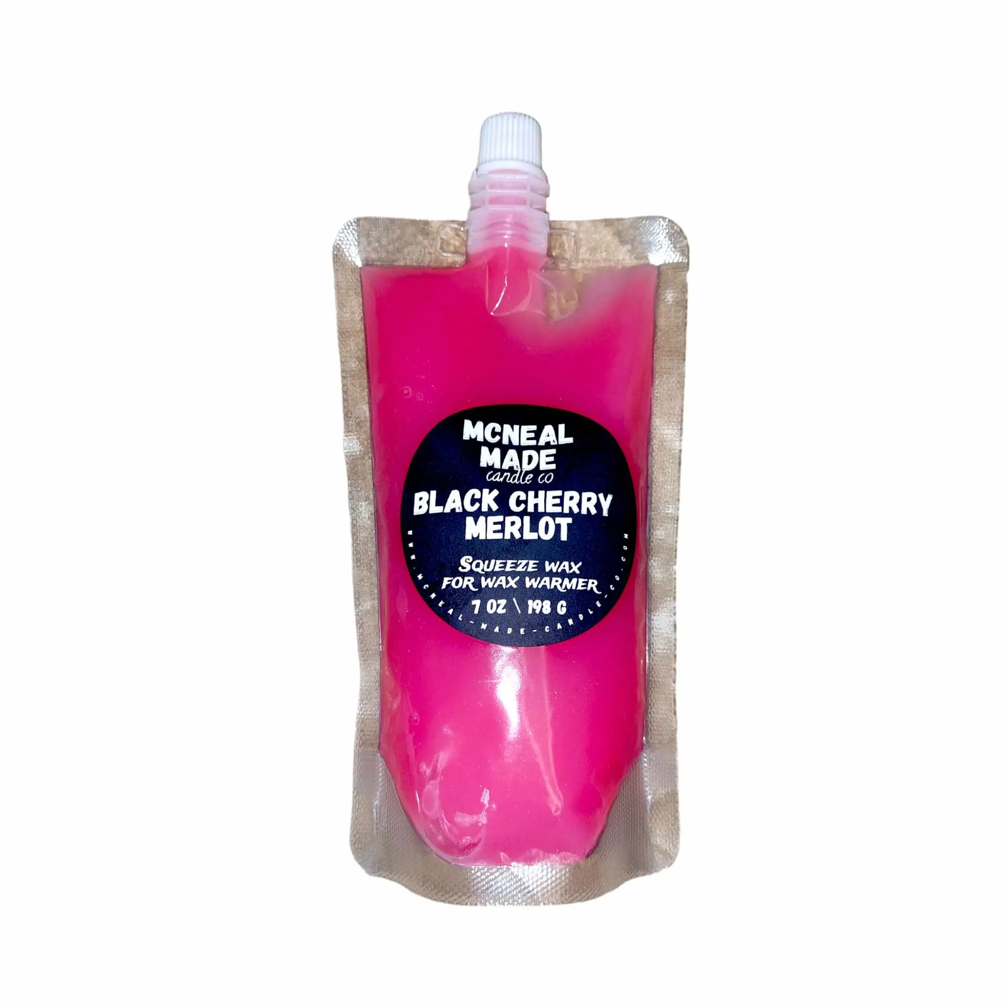 Squeeze Wax Squeezable Wax Melt Black Cherry Merlot HIghly Scented Aroma Candle