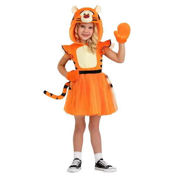 Disney Tigger Girl's Toddler Costume Dress (© Disney)