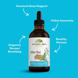 Aller-Out for Sinus Relief - Seasonal Sinus Support, Pollen Immunity, Supports Normal Breathing, Healthy Sinuses, Therapeutic Treatment