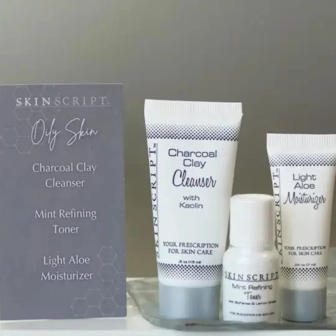 Skin Script Oily Skin Sample Kit