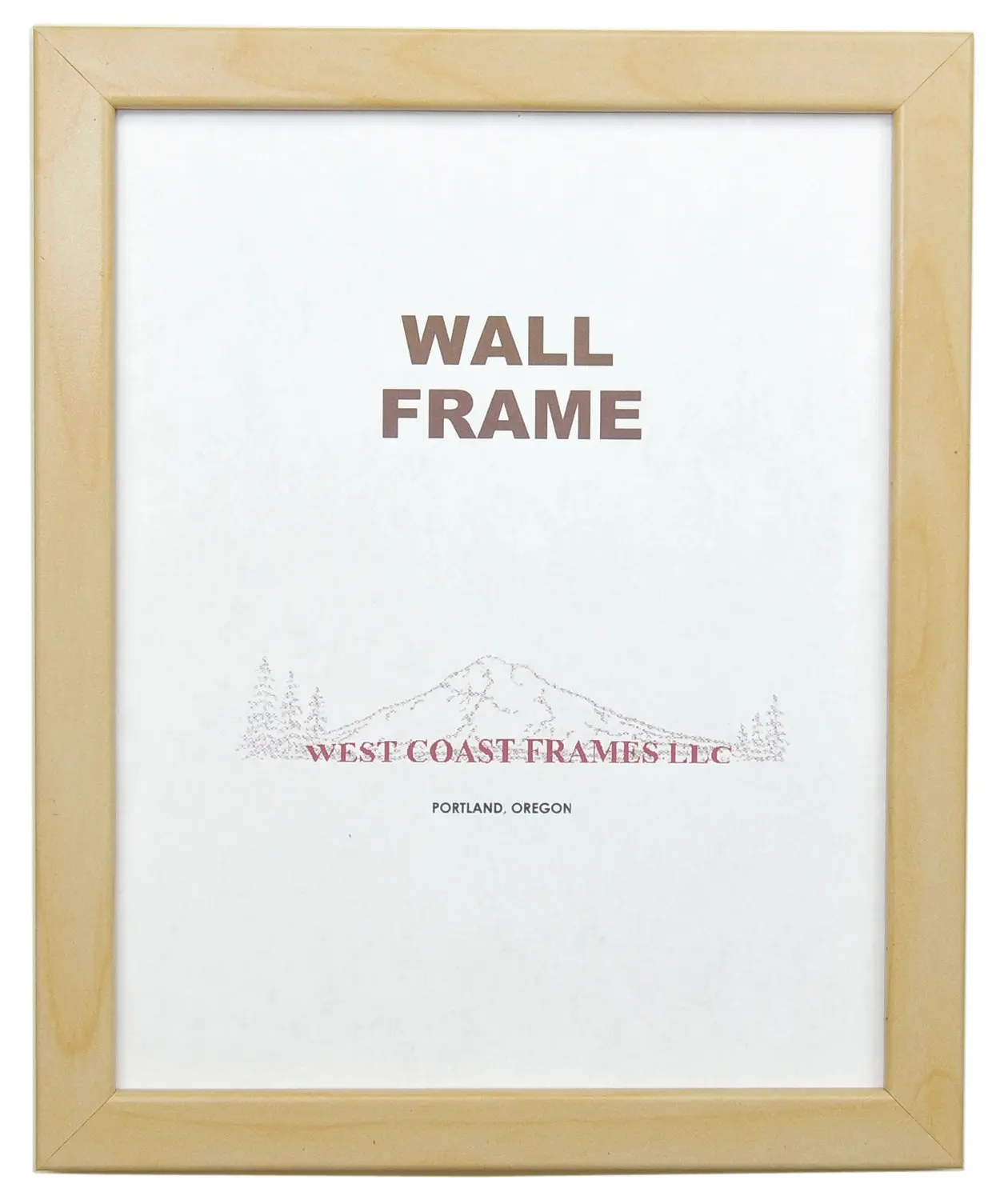 72015 -  3/4" Natural Finish MDF Picture Frame  100% Made in USA