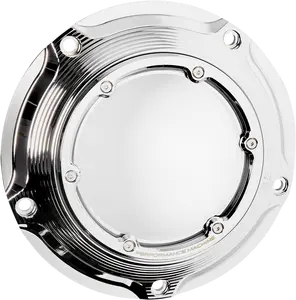 PERFORMANCE MACHINE (PM) Derby Cover - 5-Hole - Vision - Chrome - Touring