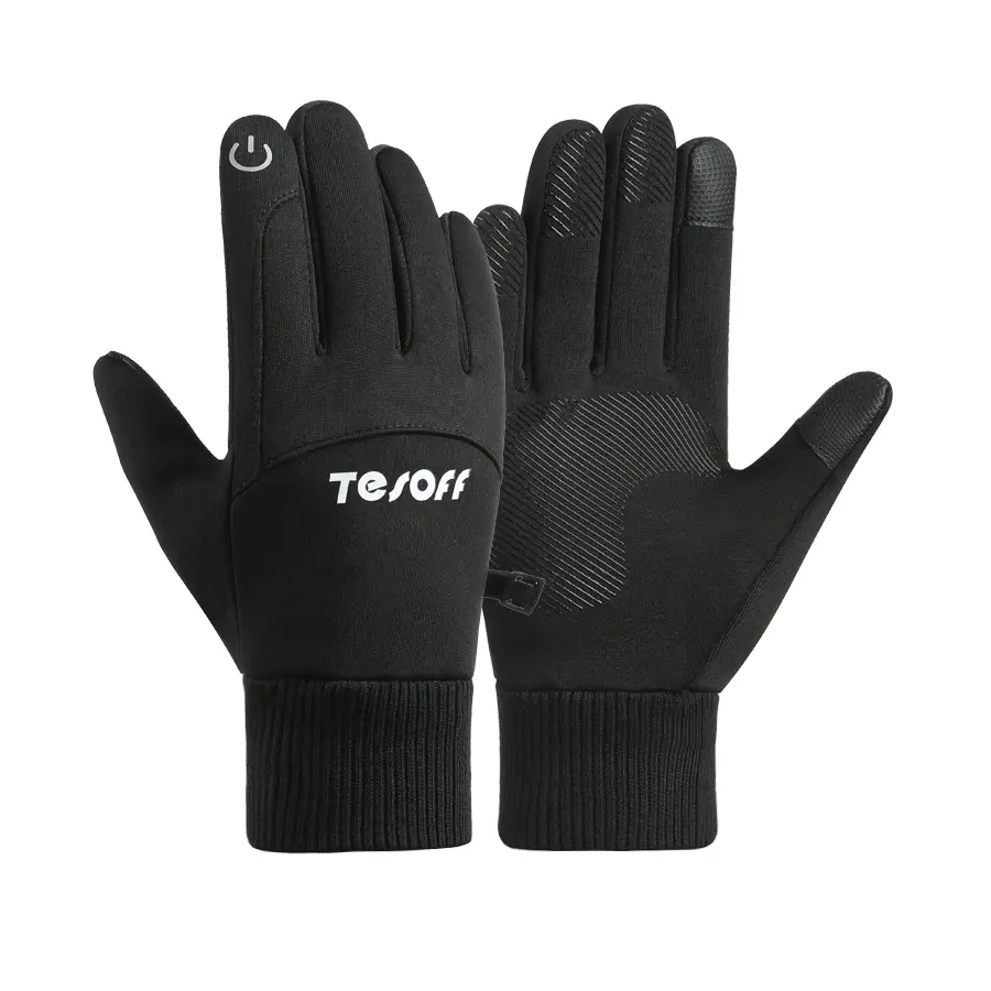 Unisex Winter Touch Screen Thermal Gloves - Windproof, Water-Resistant, Non-Slip, Lightweight Sports Gloves for Motorcycle, Cycling, Daily Outdoor Commuting