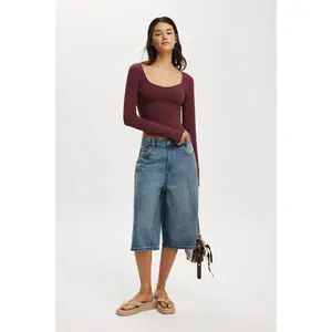 91 Baggy Denim Jort
