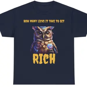 How many licks it take to get rich tee
