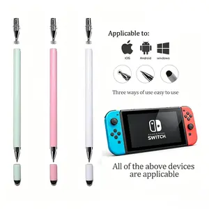 3-in-1 neutral pen flat pen,High Precision Universal Stylus Pen for iTablets, Phones, Switch, suitable for all ages, for Touch Screen, can be used as a School Season gifts,birthday gifts Stylus for school sets NO Bluetooth Needed Father's Day Gift