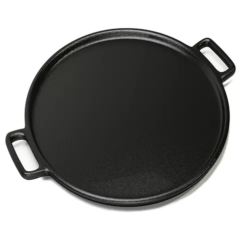 Home-Complete 14" Cast Iron Pizza Pan