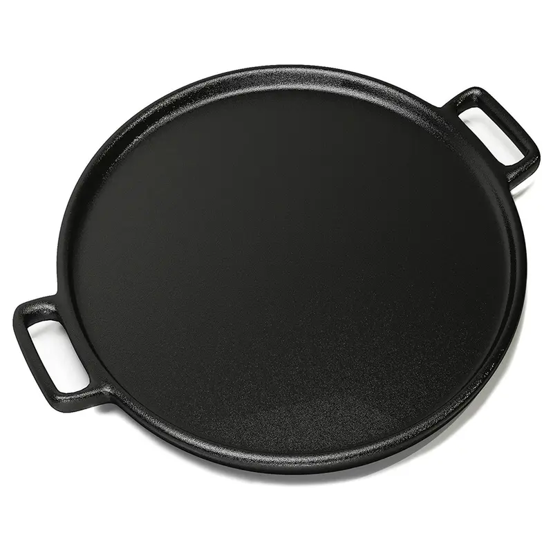 Home-Complete 14" Cast Iron Pizza Pan