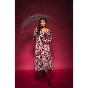 BUY ME ROSES JACQUARD TRENCH