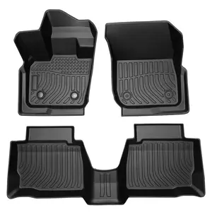 Car Floor Mats for 2017-20 Ford Fusion All-Weather TPE Rubber