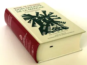 Don Quijote de la Mancha Edición conmemorativa de la RAE y la ASALE Hardcover Spanish Edition by Miguel de Cervantes