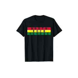 Reggae Music - Roots Rock Jamaica Rastafari Rasta Gift T-Shirt