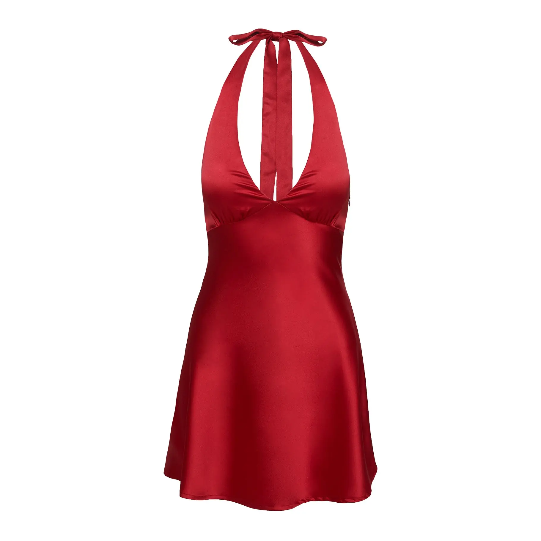 women's halter dress casual Find Your Coast Headed South Casual Halter Dress S main image 1