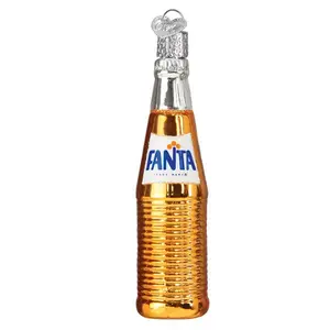 Fanta Bottle Old World Christmas Ornament 32635