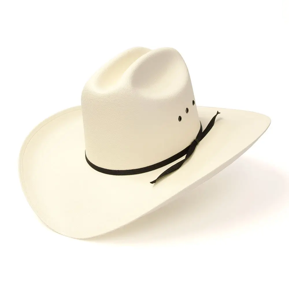 Natural Straw Western Cattleman Hat Natural Straw Western Cattleman Hat