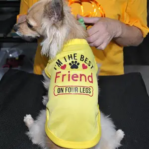 Best Friend on Four Legs Sublimated 100% Polyester Dog Shirt