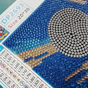 Classic Diamond painting, Crystal Diamond Painting Kit, Frameless