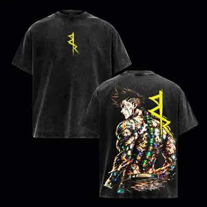 Cyberpunk Edgerunners David Martinez Shirt | Washed Shirt Night City Graphic | Vintage Manga Streetwear Top | Anime Inspired Unisex T-Shirt & Hoodie | Soft Cotton Edgerunners Mercenary Tee