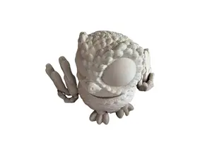 Owl - 5 Inches - Desktop or Fidget Toy - 3D Printed - Choose a Color!