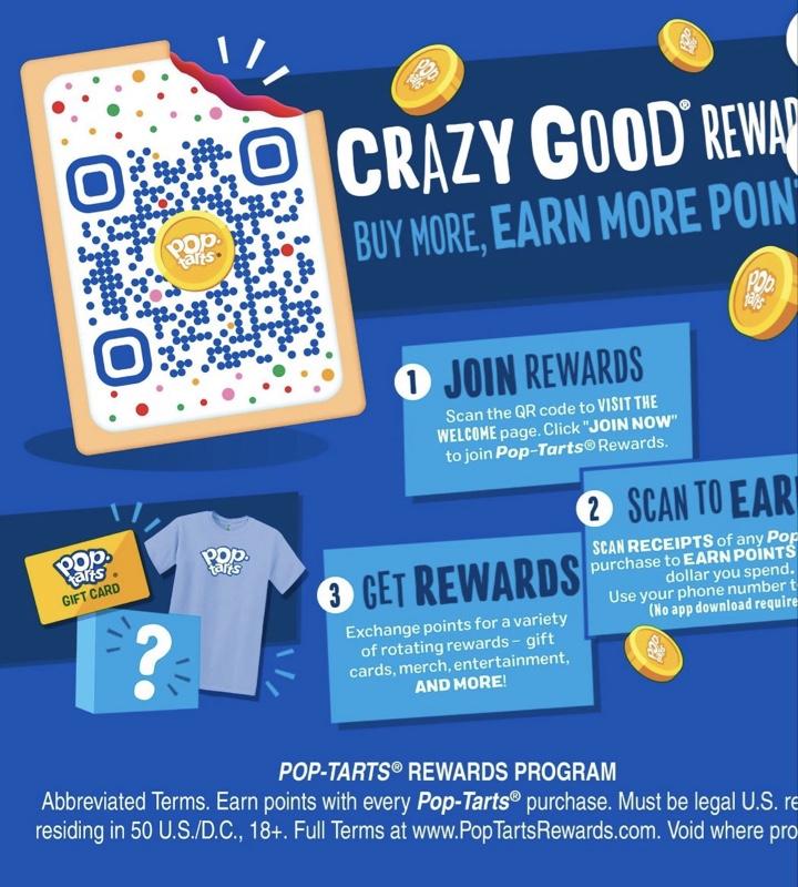 Pop-Tarts Brown Sugar Cinnamon, 48 ct