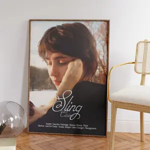 Clairo Sling Poster No Framed - Album Tracklist - Clairo Wall Art - Clairo Wall Decor - Sling Album - Bedroom Poster