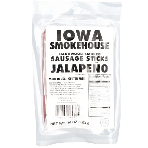 16 oz Sausage Sticks Jalapeno