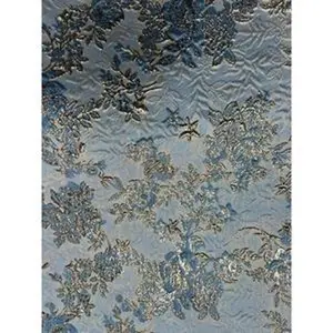 Jacquard floral fabric 54” wide. Sold by the yard.