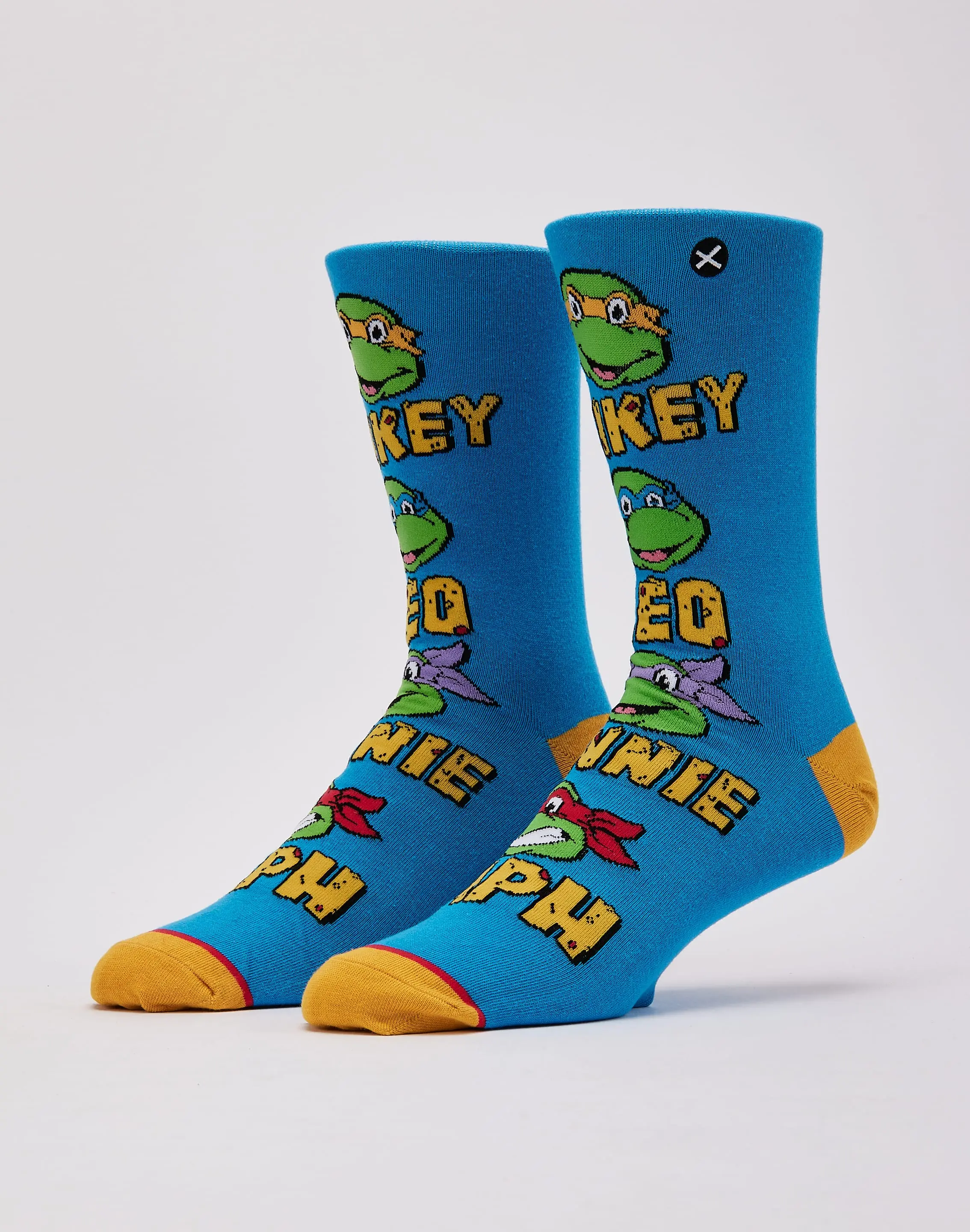 Mens Odd Sox TMNT Pizza Crew Socks