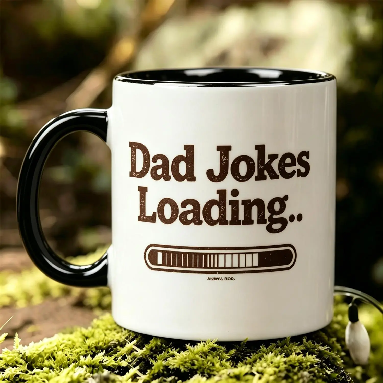 Dad Jokes Loading Funny Coffee Mug Novelty Father’s Day Gift for Dad Humorous Daily Use Coffee Cup for Fathers Ceramic Mug