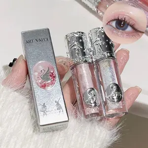 Crease Proof Eyeshadow Smooth Finish No Transfer Flawless Eye Look Glitter Eye Shimmer Duochrome Eyeshadow