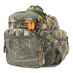 Vanguard 900RT Hunting Range Bag - Camo 16 -iter Water Repellent Durable Tactical Backpack for Waterfowl Hunting with Modular Dividers & XXL Silicone Zipper Pullers