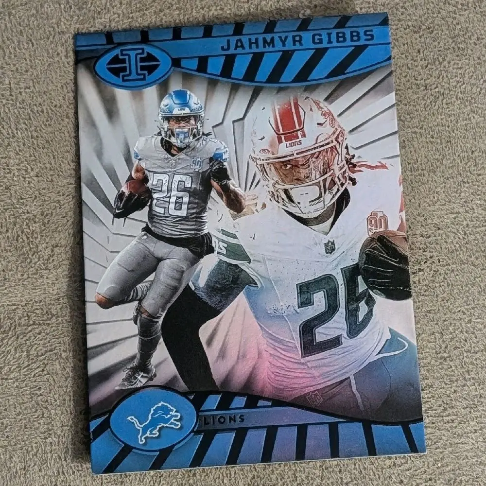 2024 Panini Illusions Illusionists Jahmyr Gibbs #26 Detroit Lions Insert